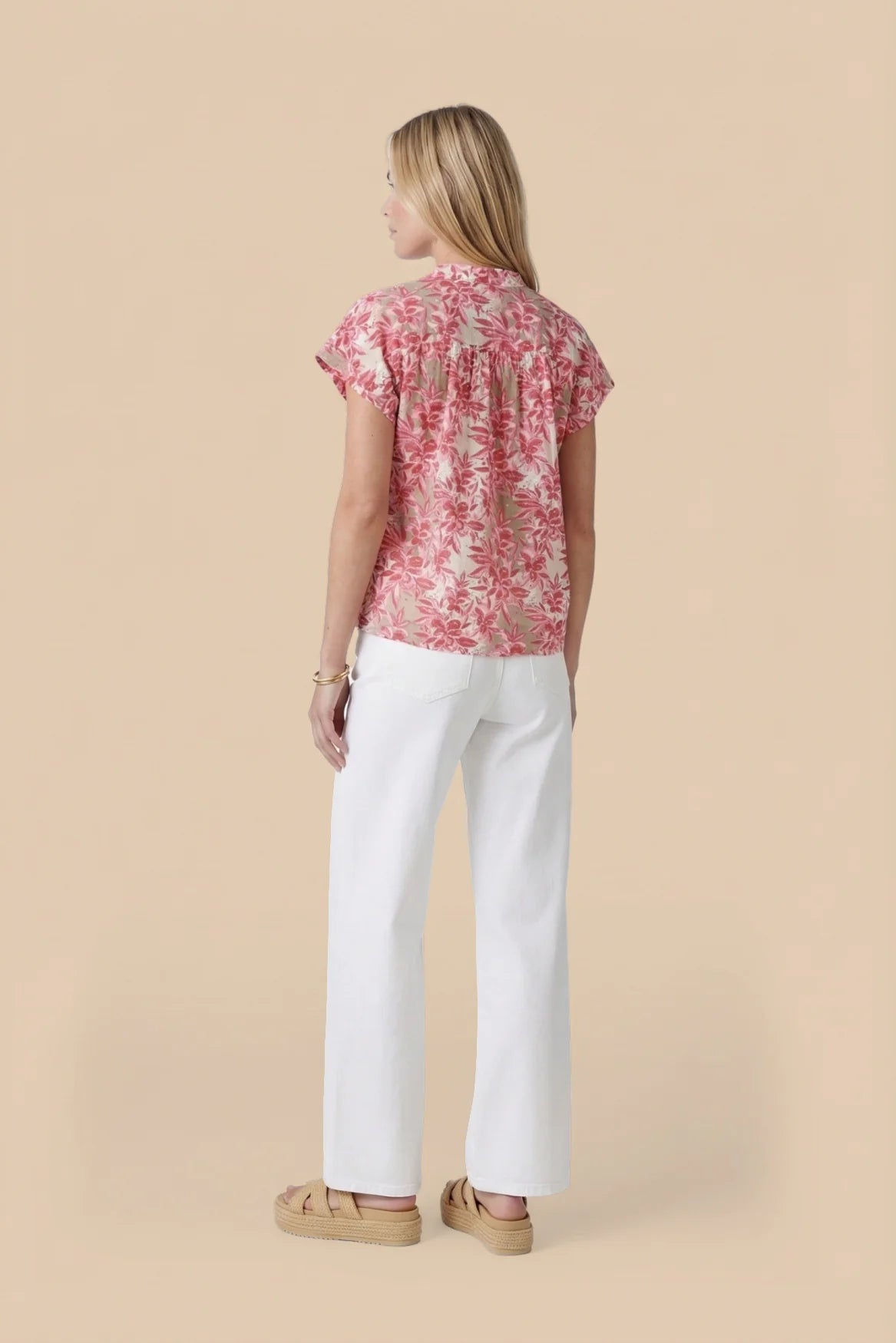 G-Maxx Top, DEVON, Sand/Pink