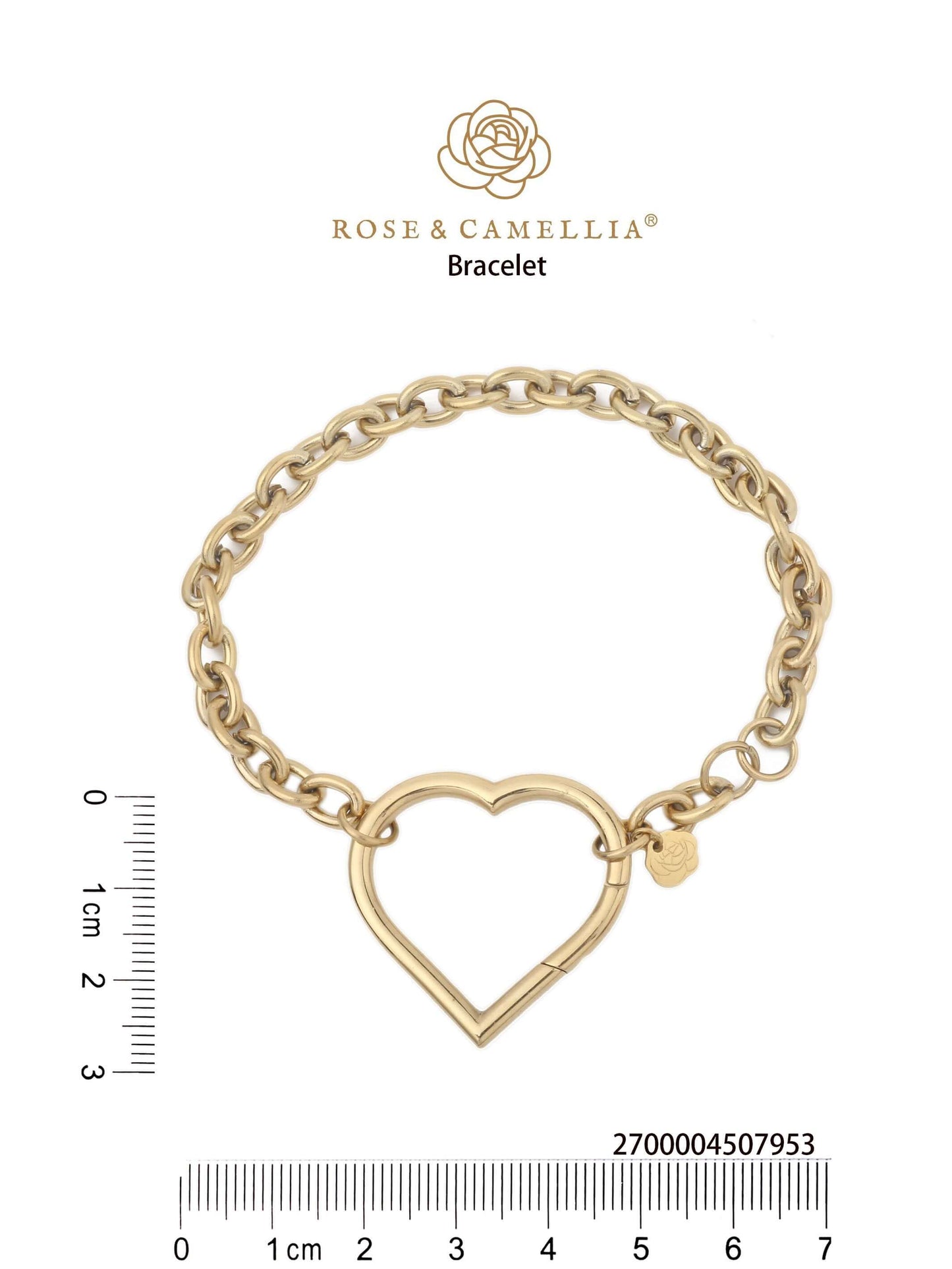 Sieraden Rose & Camellia Armband, goud, YOUR Collectie