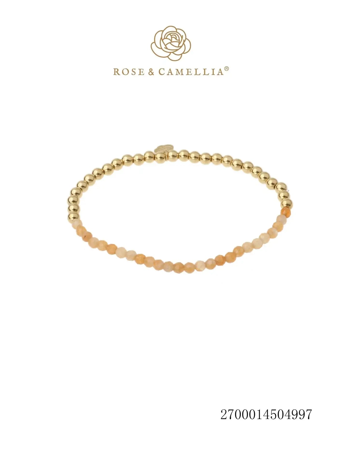 Sieraden Rose & Camellia Armband, goud
