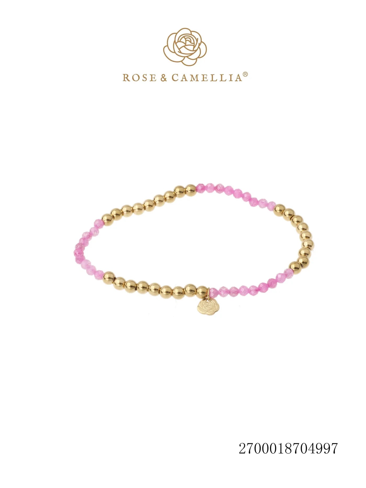 Sieraden Rose & Camellia Armband, goud