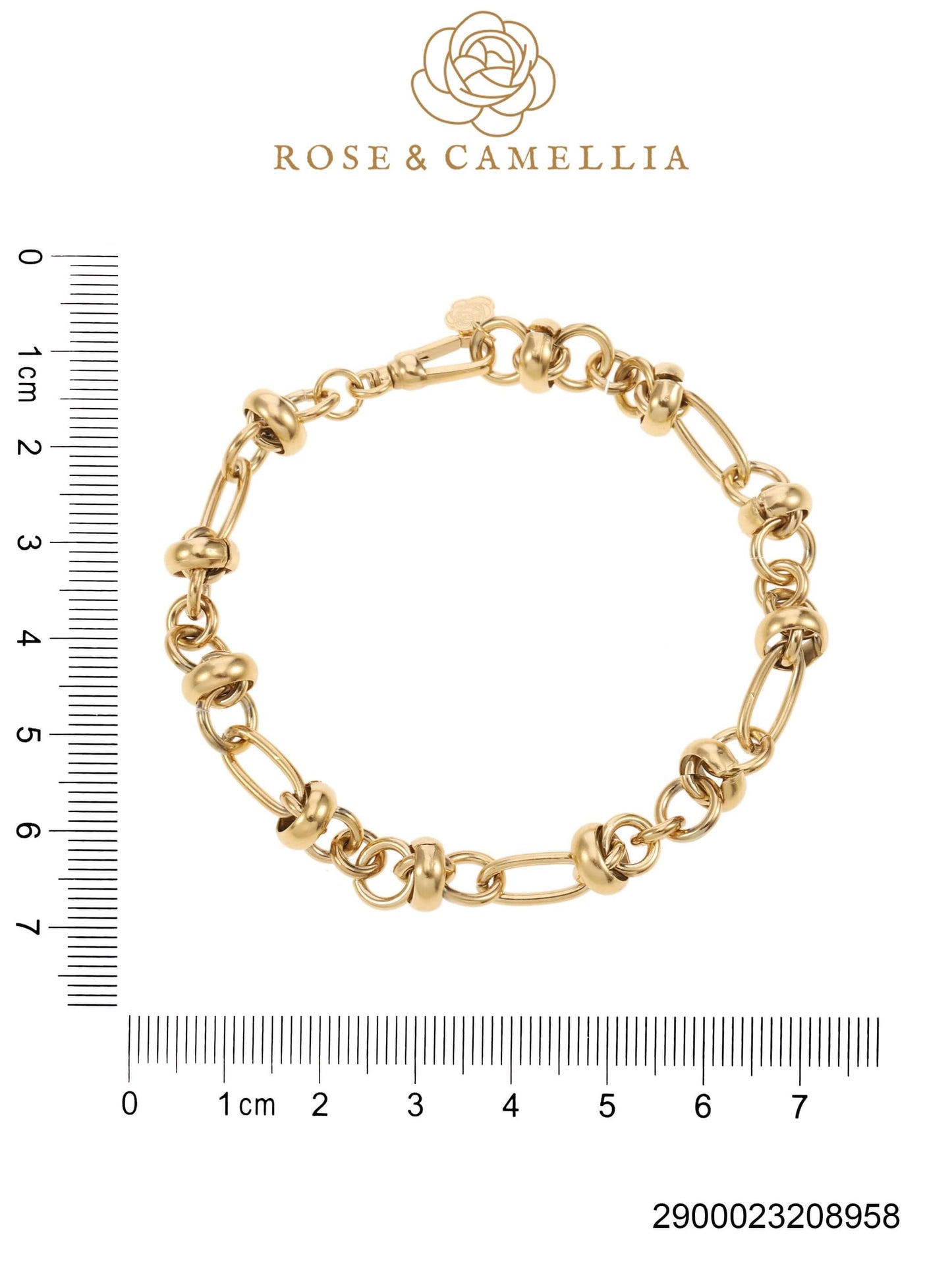 Sieraden Rose & Camellia Armband, goud, YOUR Collectie