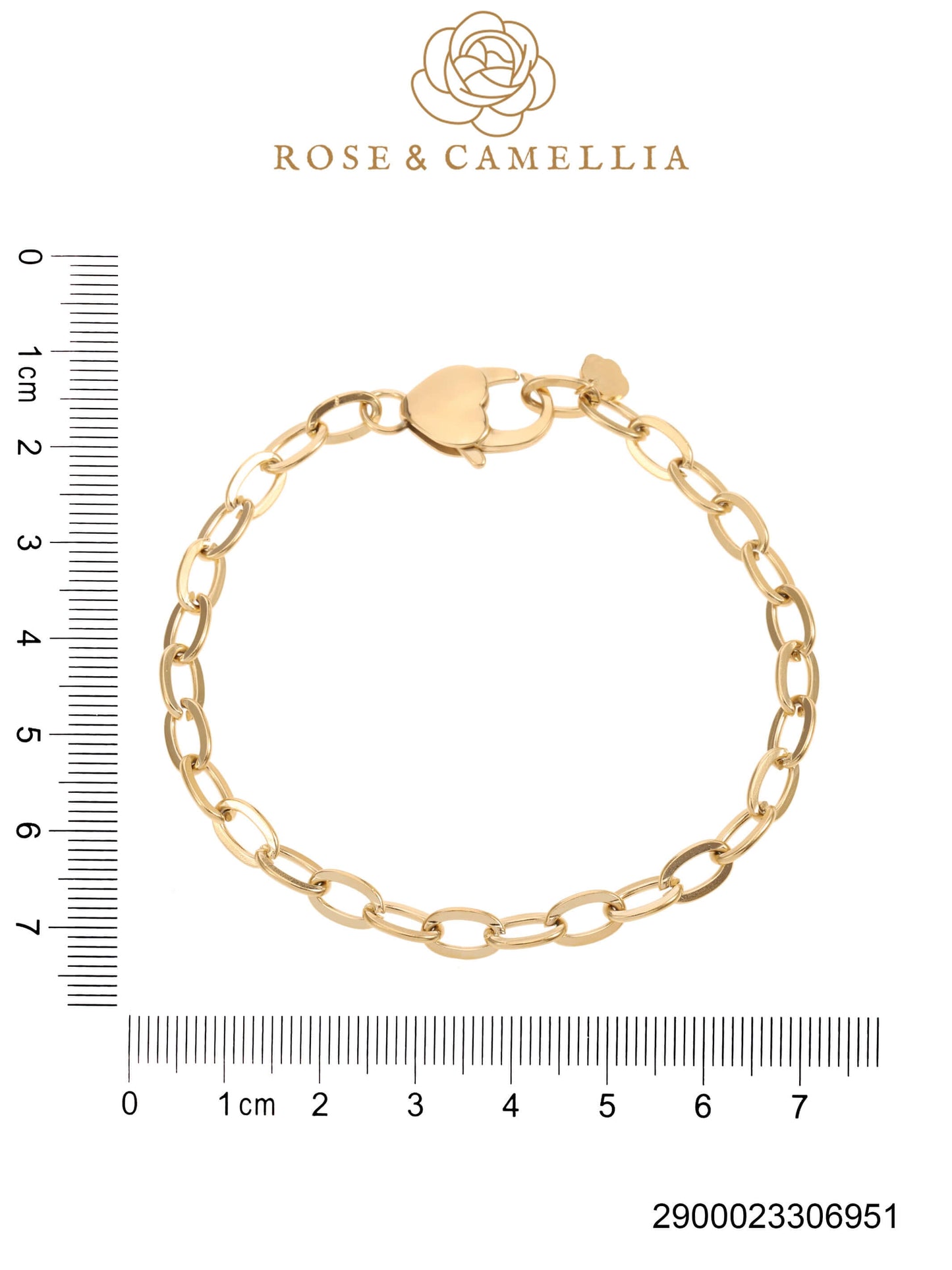 Sieraden Rose & Camellia Armband, goud, YOUR Collectie