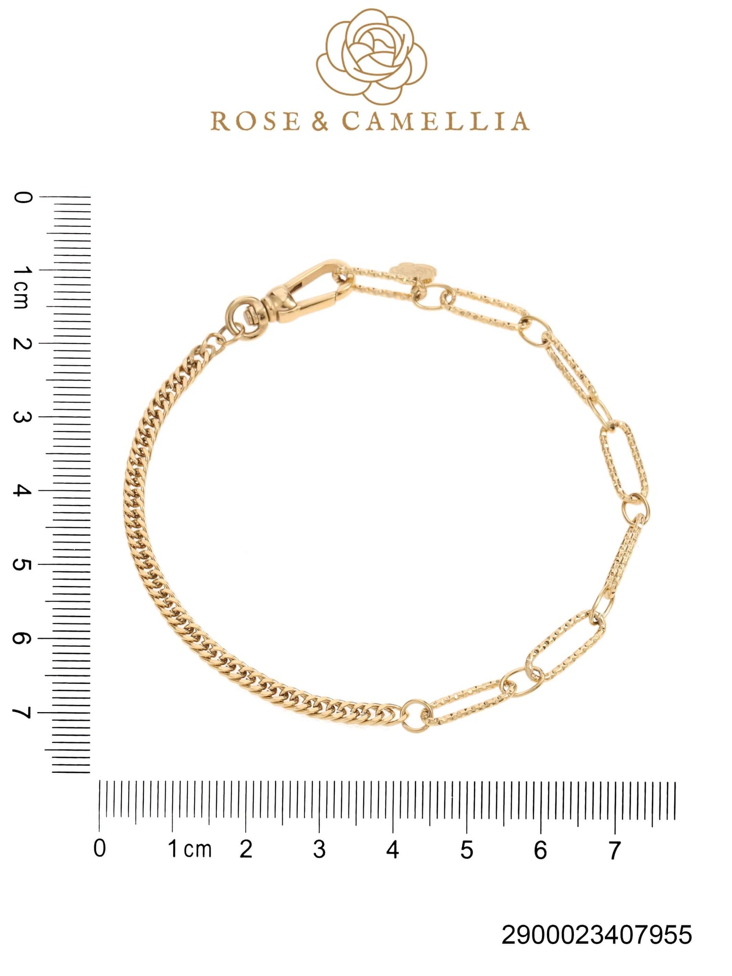 Sieraden Rose & Camellia Armband, goud, YOUR Collectie
