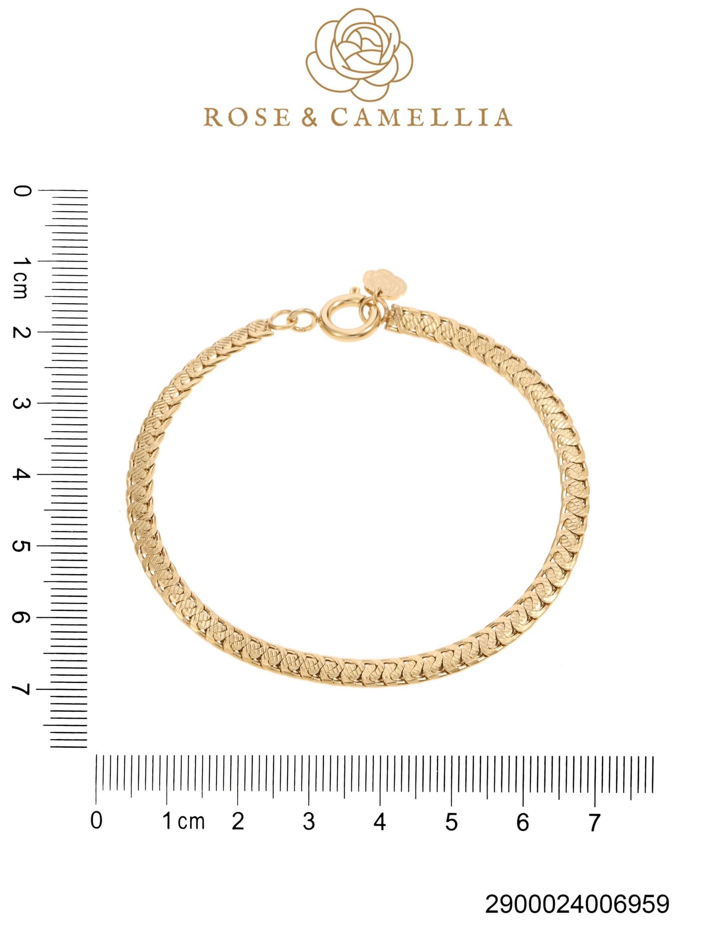 Sieraden Rose & Camellia Armband, goud, YOUR Collectie