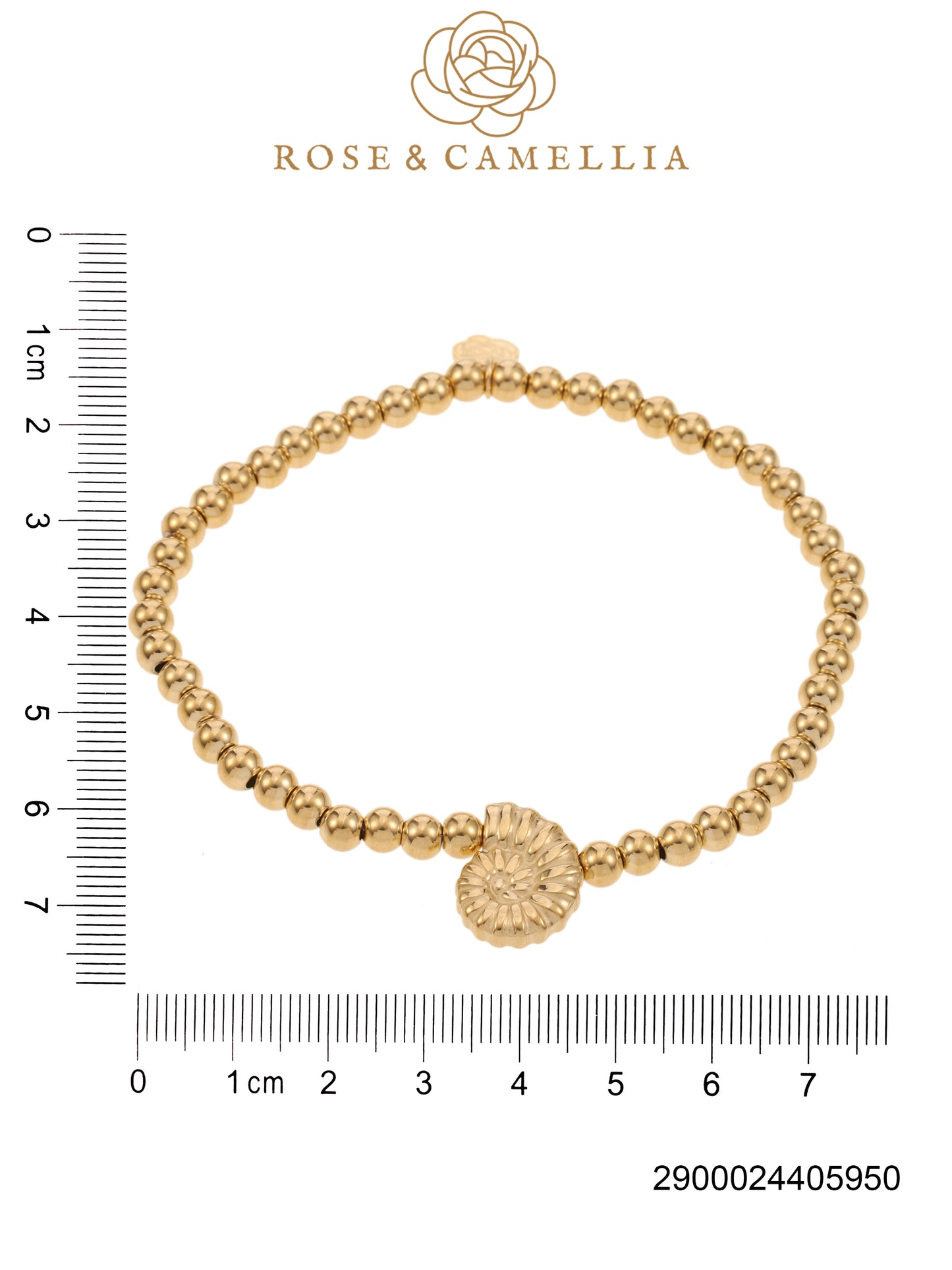 Sieraden Rose & Camellia Armband, goud