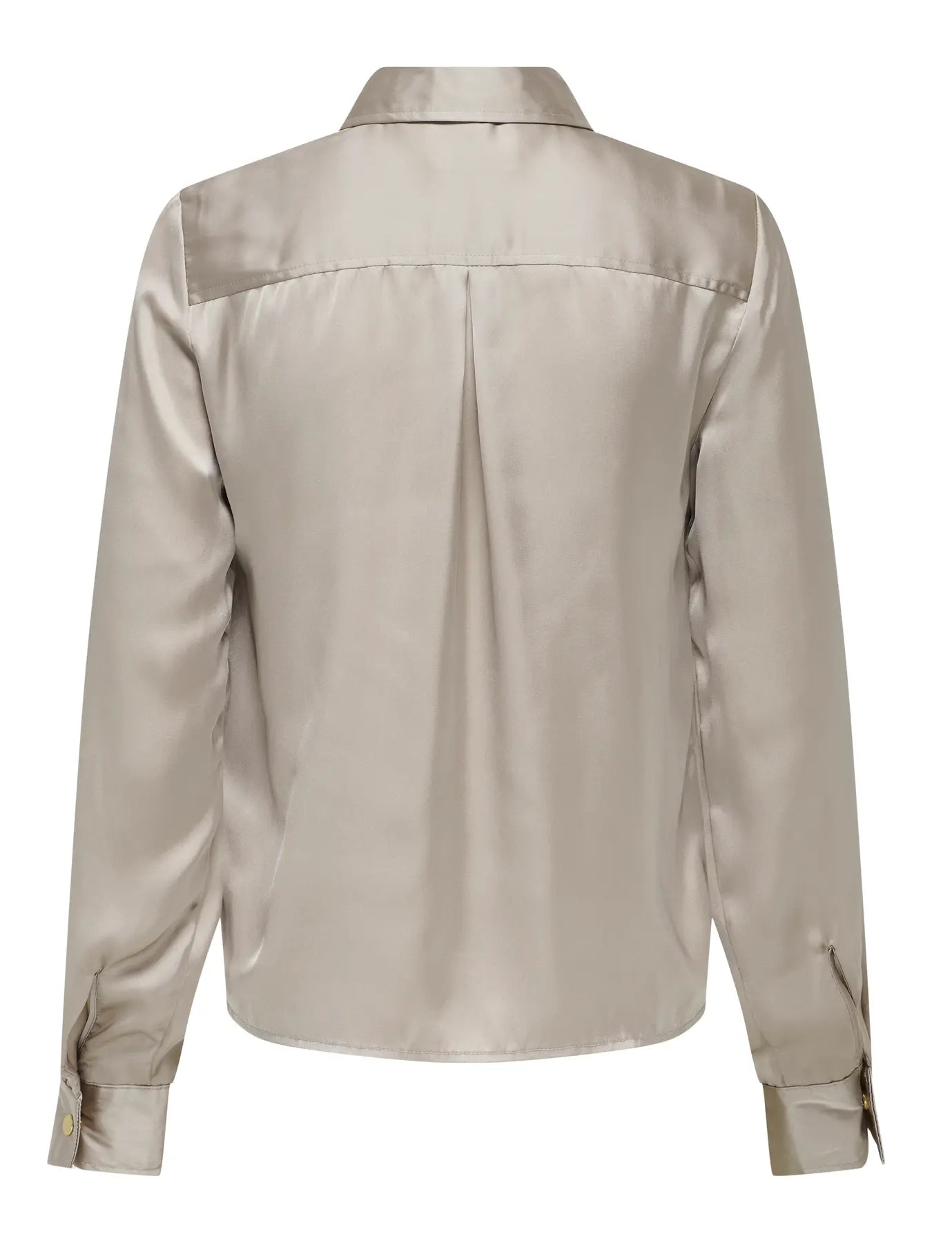 Only Blouse, ZORA, Satin, Ecru