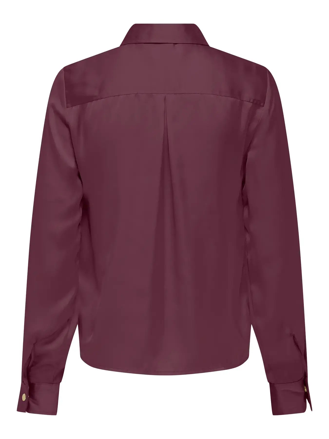 Only Blouse, ZORA, Satin, Mauve Wine