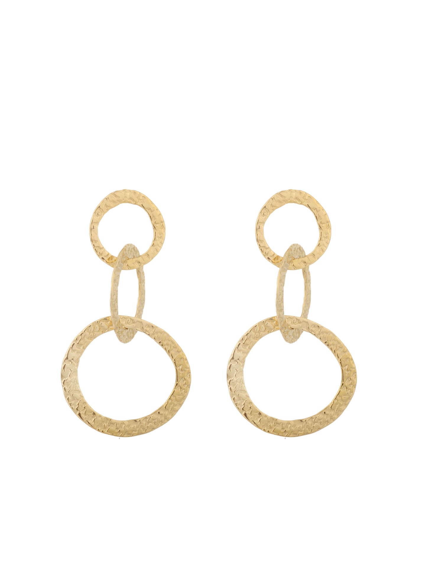 Rose & Camellia Ohrringe Gold