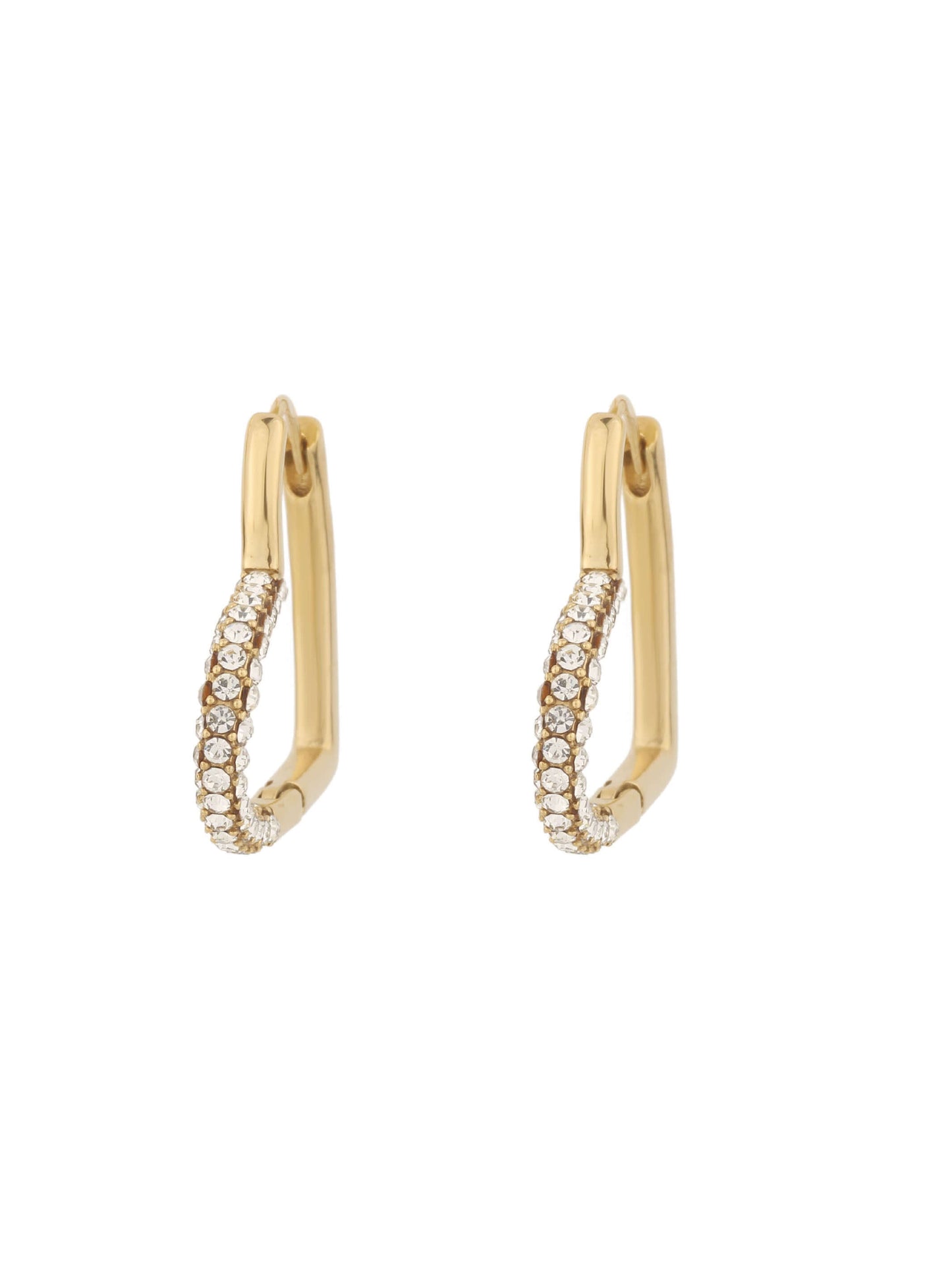 Rose & Camellia Ohrringe Gold
