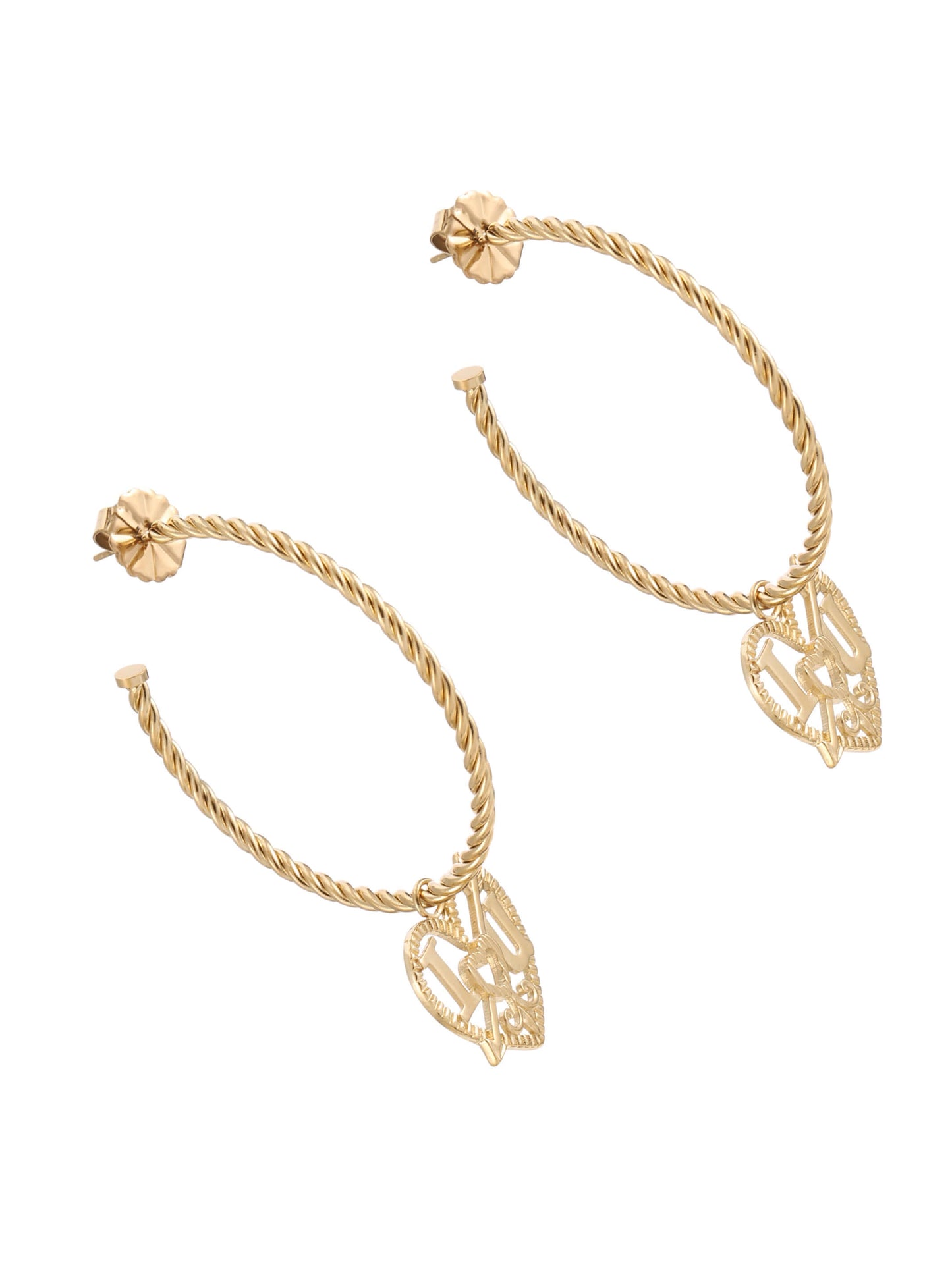 Sieraden Rose & Camellia Oorbellen , goud, YOUR Collectie
