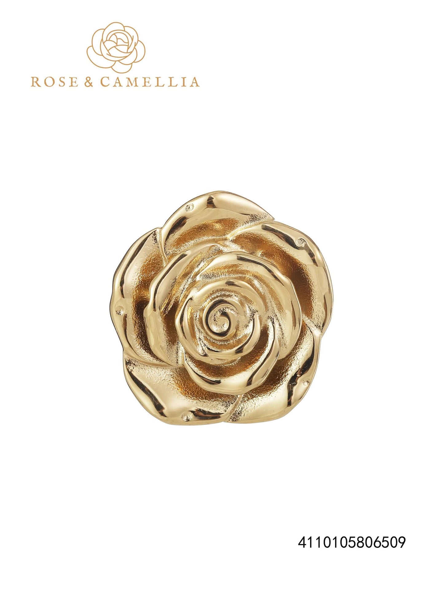 Sieraden Rose & Camellia Ring Goud