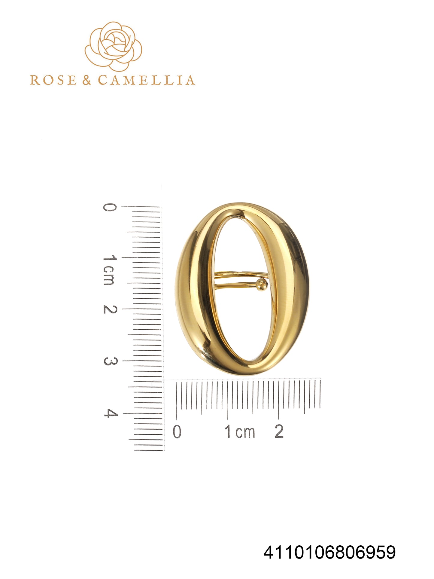 Sieraden Rose & Camellia Ring Goud