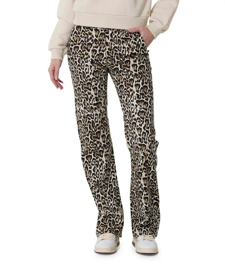 Freequent Broek ISADORA, Bootcut Printed Leo