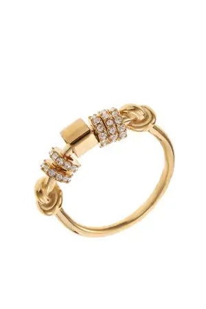 Sieraden Rose & Camellia Ring Goud