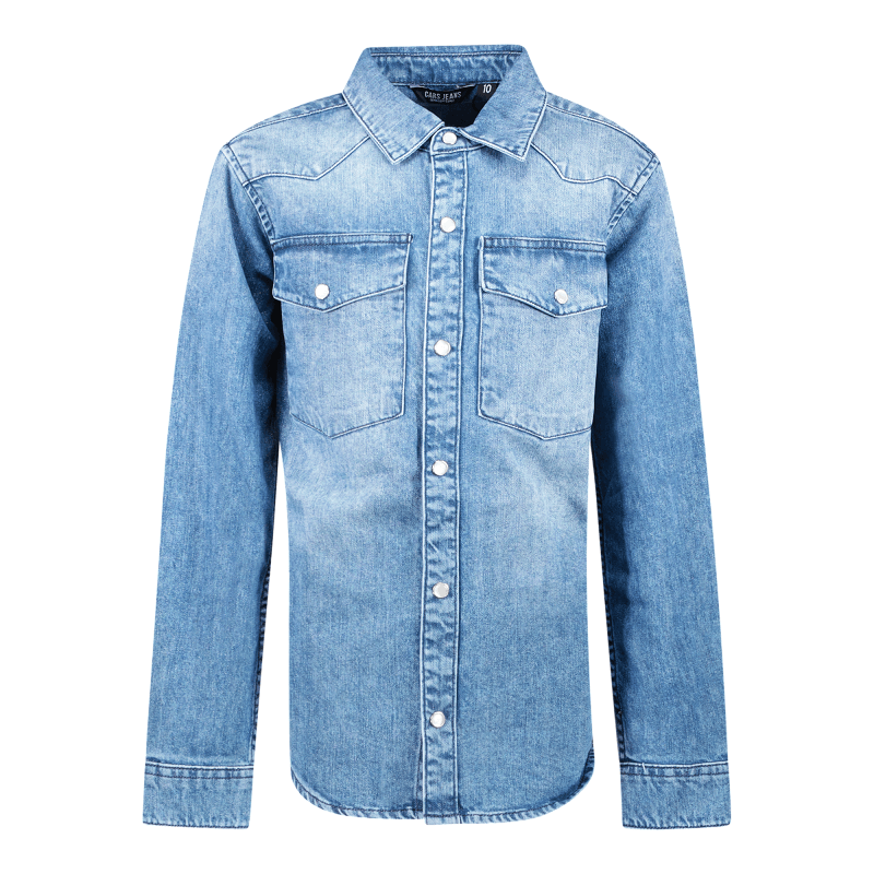 Cars Boys TURNPIKE Jeans Blouse Blue Used