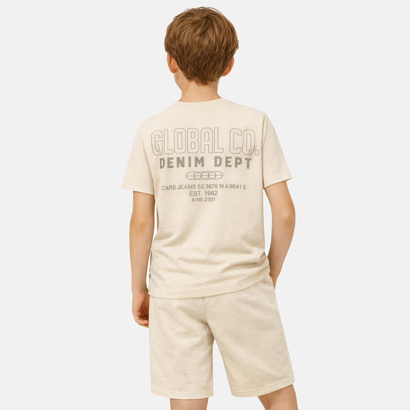 Cars Jongens T-shirt, KLIVE, Sand