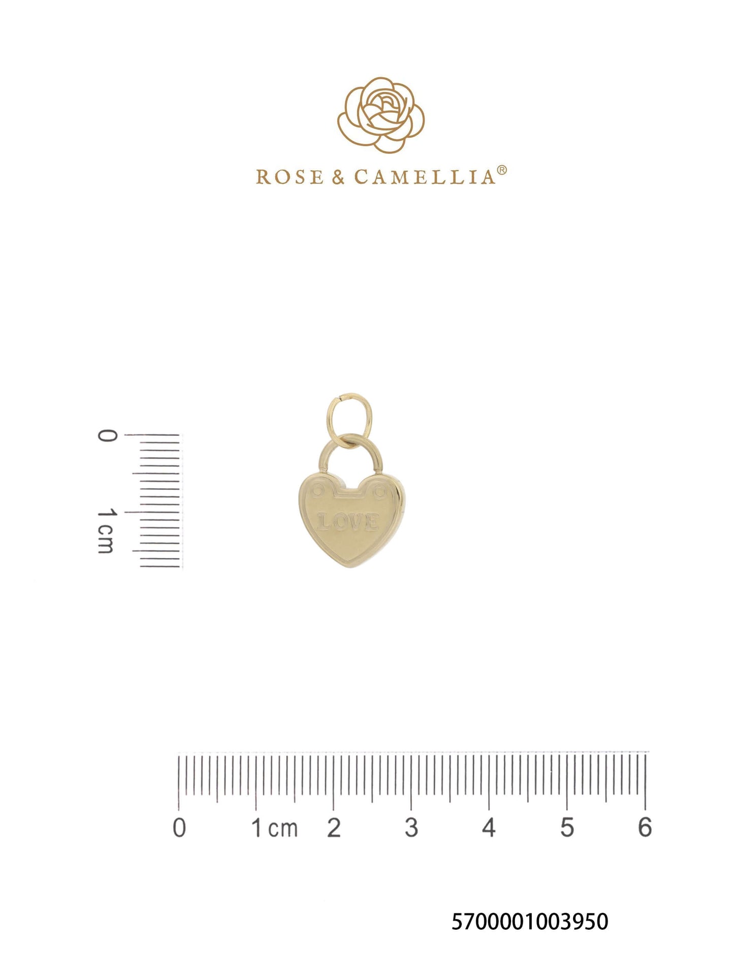 Sieraden Rose & Camellia Bedel , goud, YOUR Collectie
