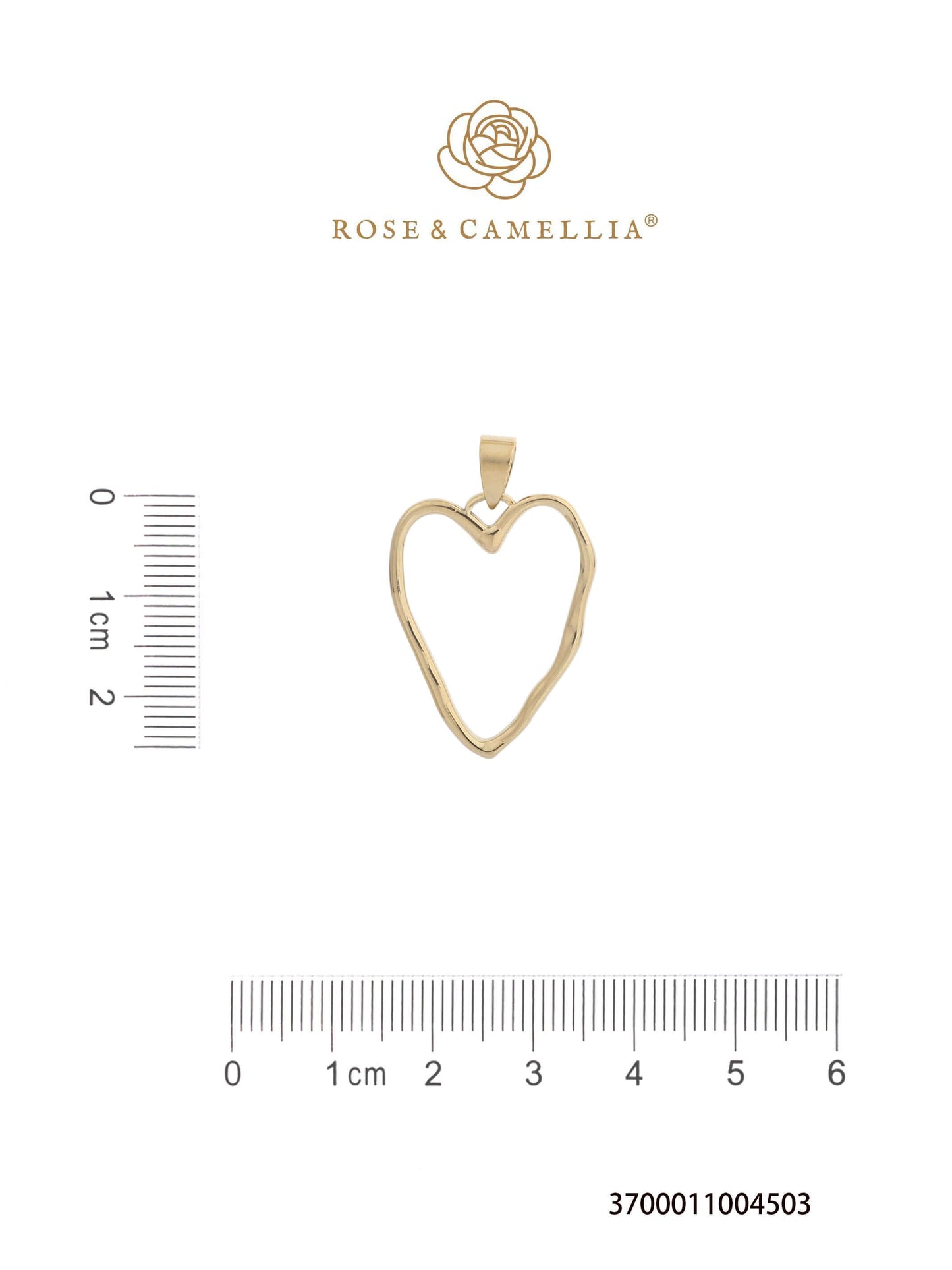 Sieraden Rose & Camellia Bedel , goud, YOUR Collectie