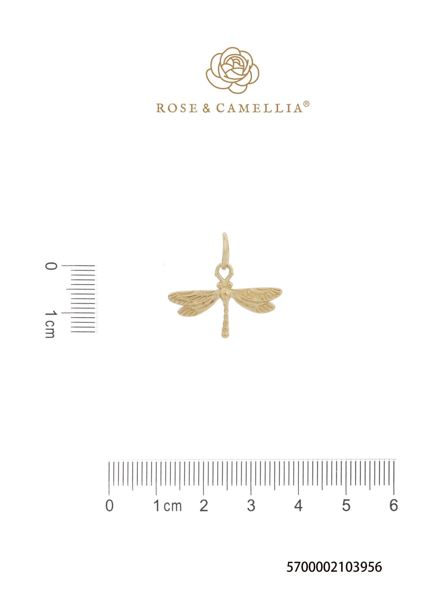Sieraden Rose & Camellia Bedel , goud, YOUR Collectie