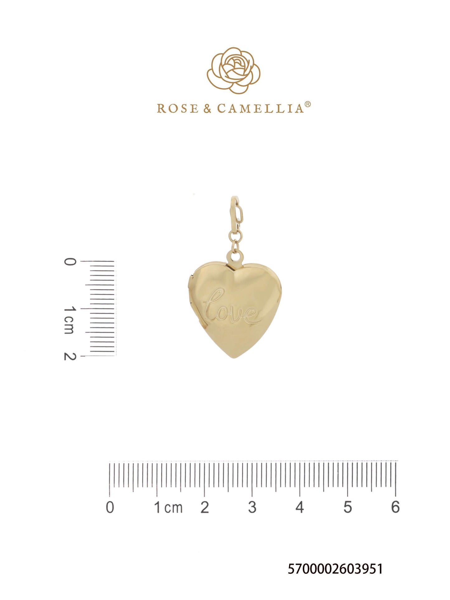 Sieraden Rose & Camellia Bedel , goud, YOUR Collectie