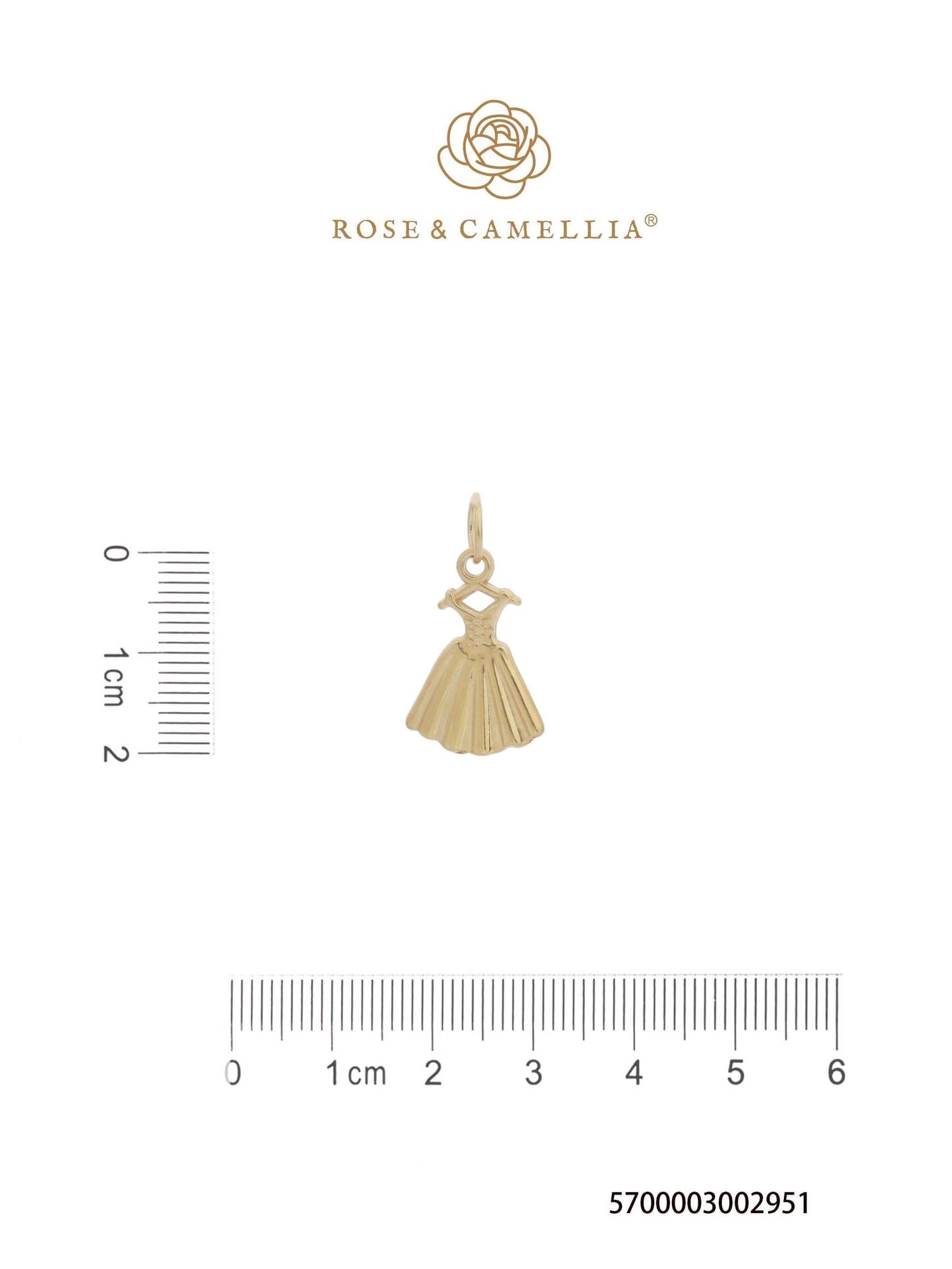 Sieraden Rose & Camellia Bedel , goud, YOUR Collectie