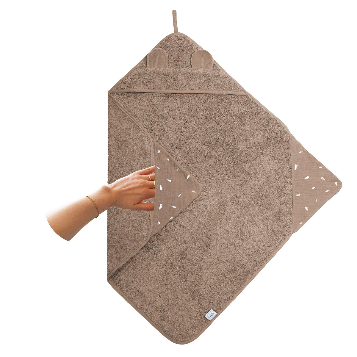 Nifty 2-in-1 Badcape, Mocha
