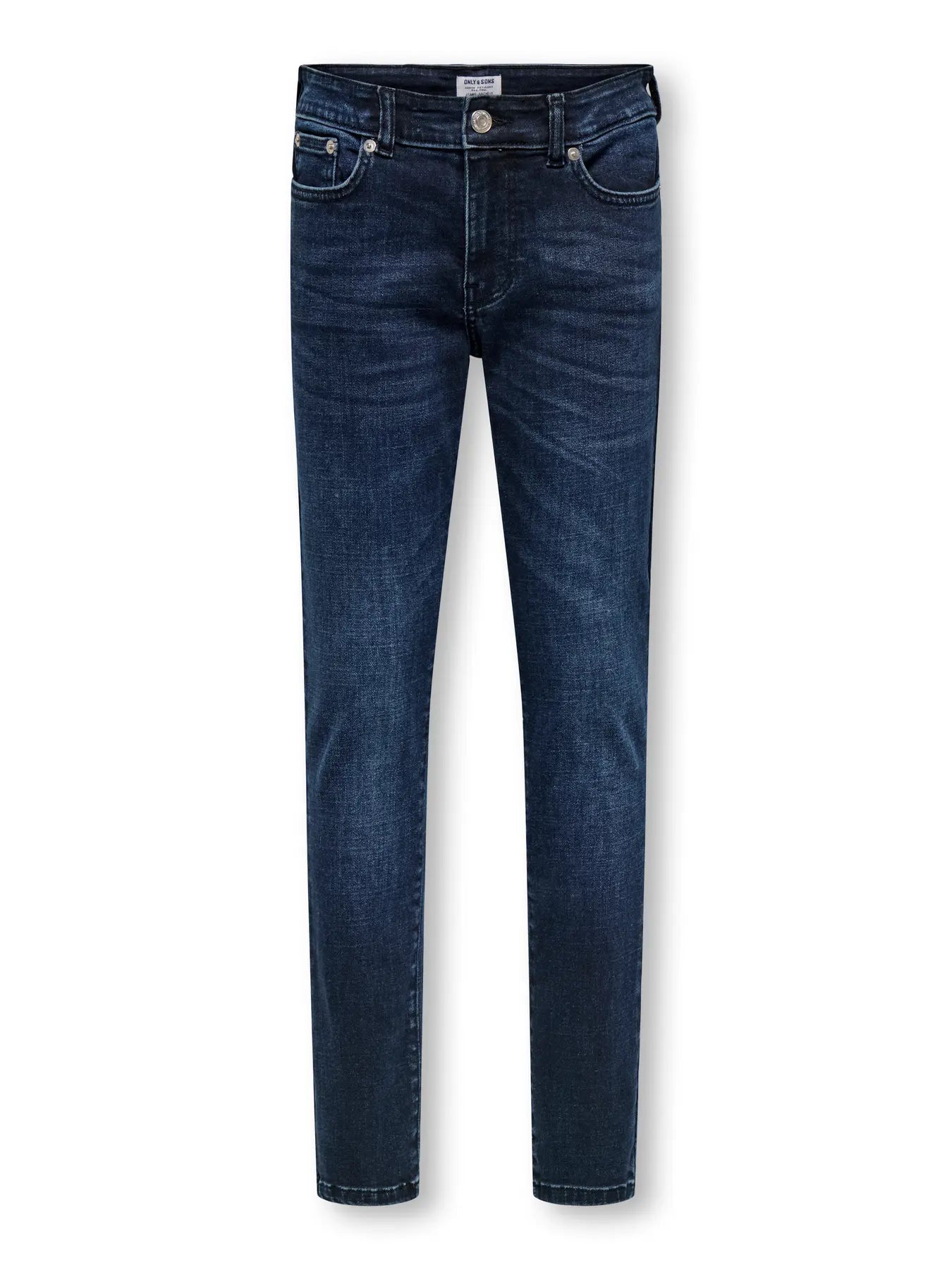 Kids Only & Sons Boys Jeans WEFT, Regular Fit, Blue Black Denim