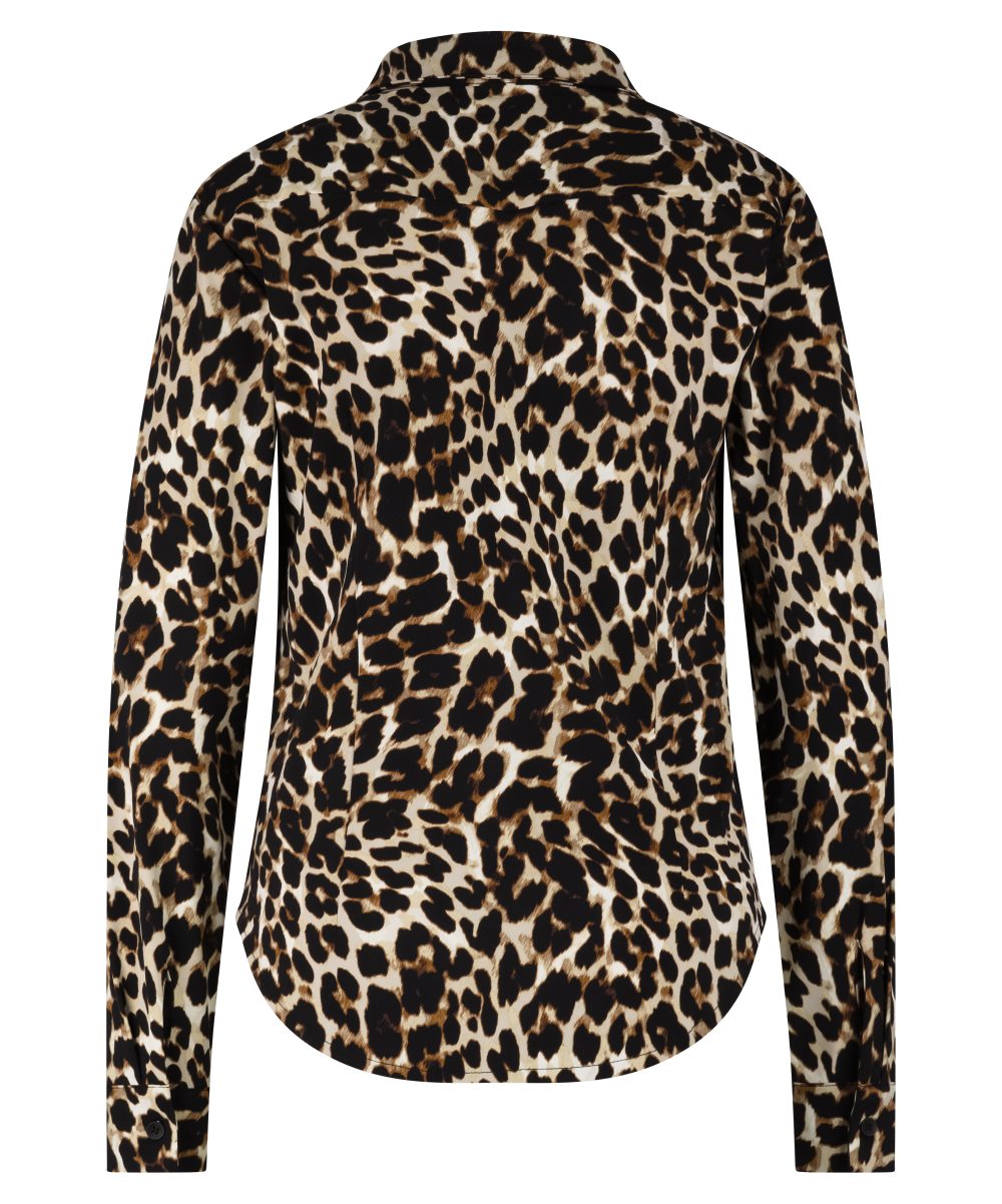 Lady Day Blouse ANNIKA, Leopard Print