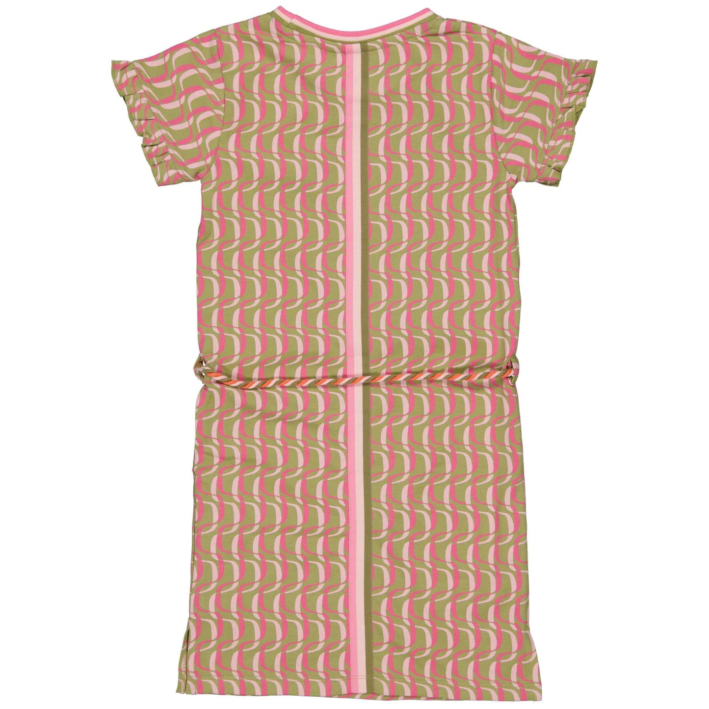 Quapi Dress BABETTE AOP Pink Stripe