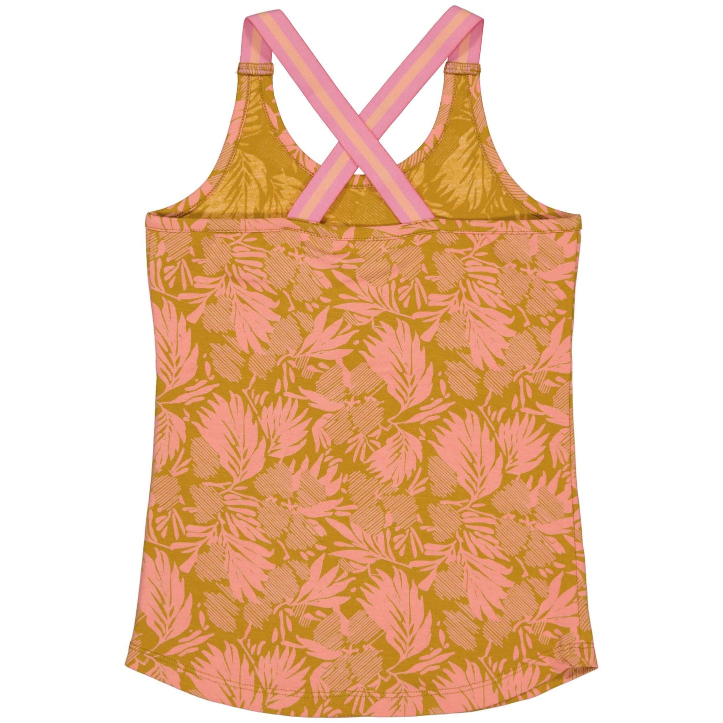 Quapi Singlet BIRTHE in Pink of Pink Leaves