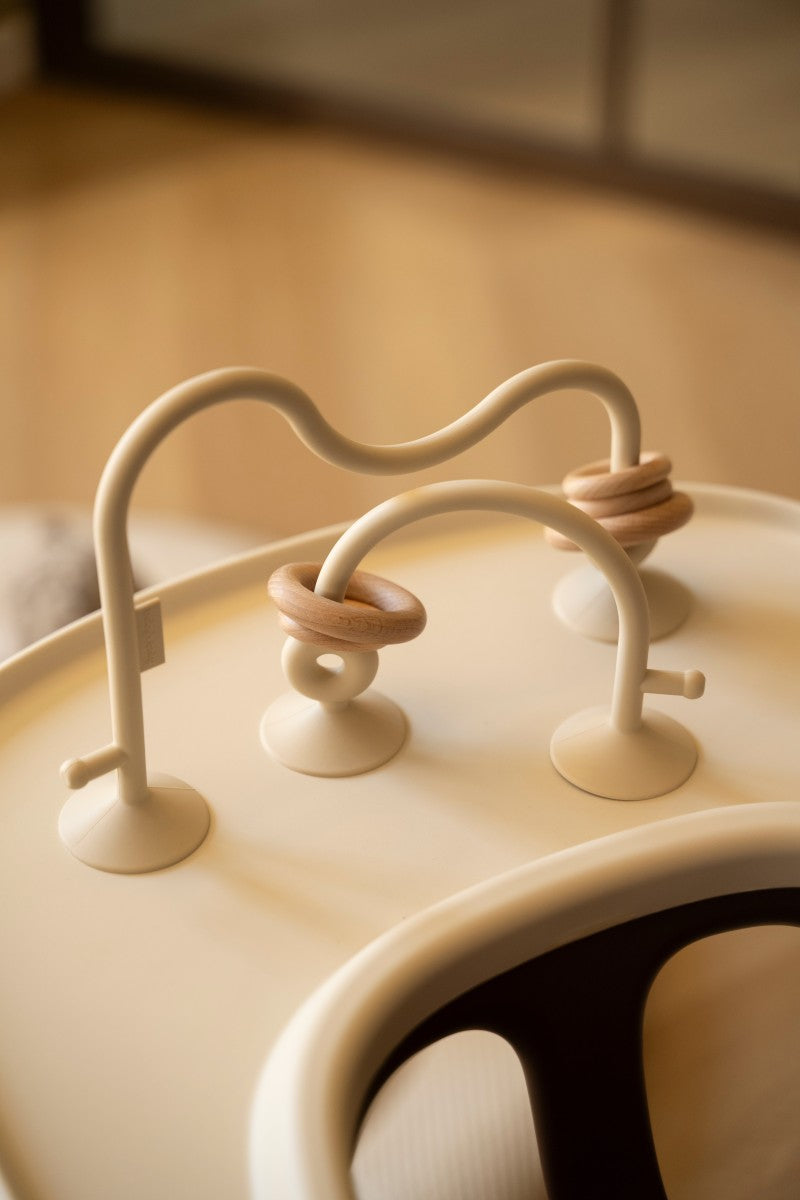 Baby's Only,Kralenspiraal, warm linen