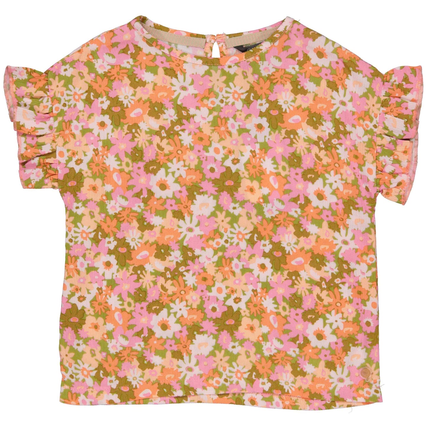 Quapi Shirts BODEE AOP Pink Flower