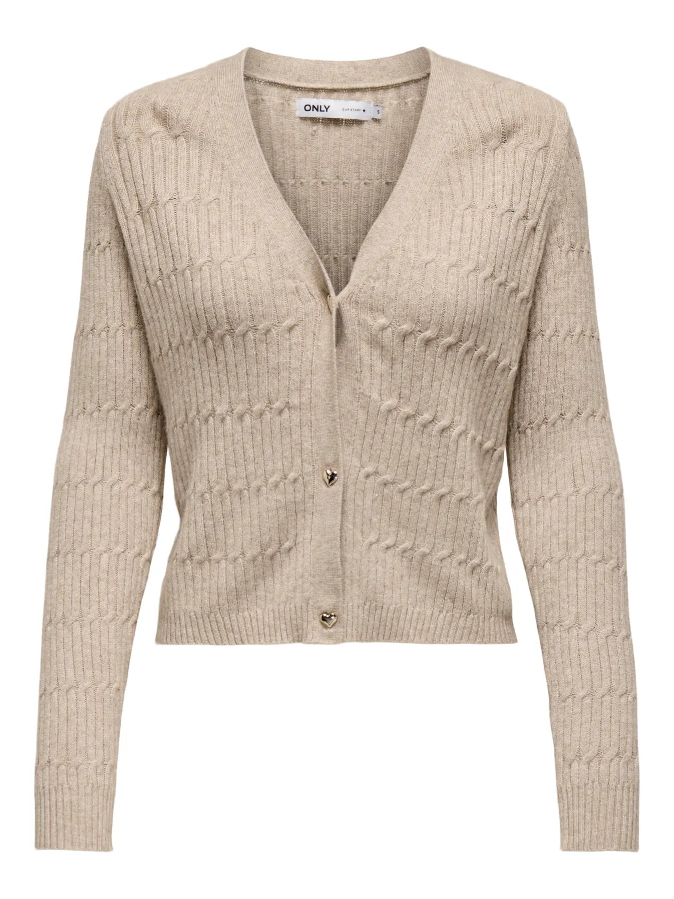 Only Dames Vest, KATIA LIFE, Mocha Merinque