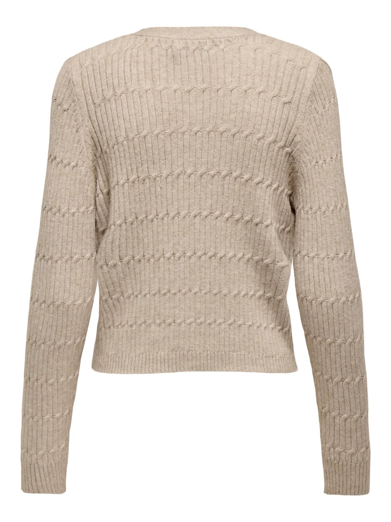 Only Dames Vest, KATIA LIFE, Mocha Merinque