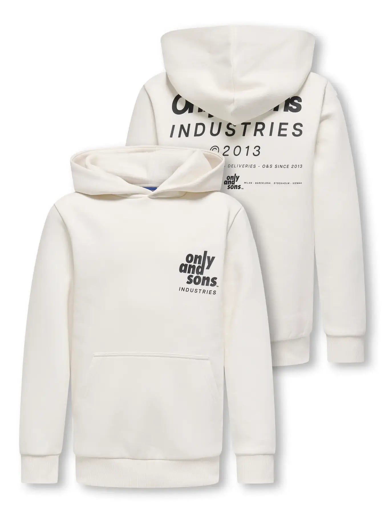Kids Only & Son Hoodie, HUDSON, Cloud Dancer INDUSTRIES