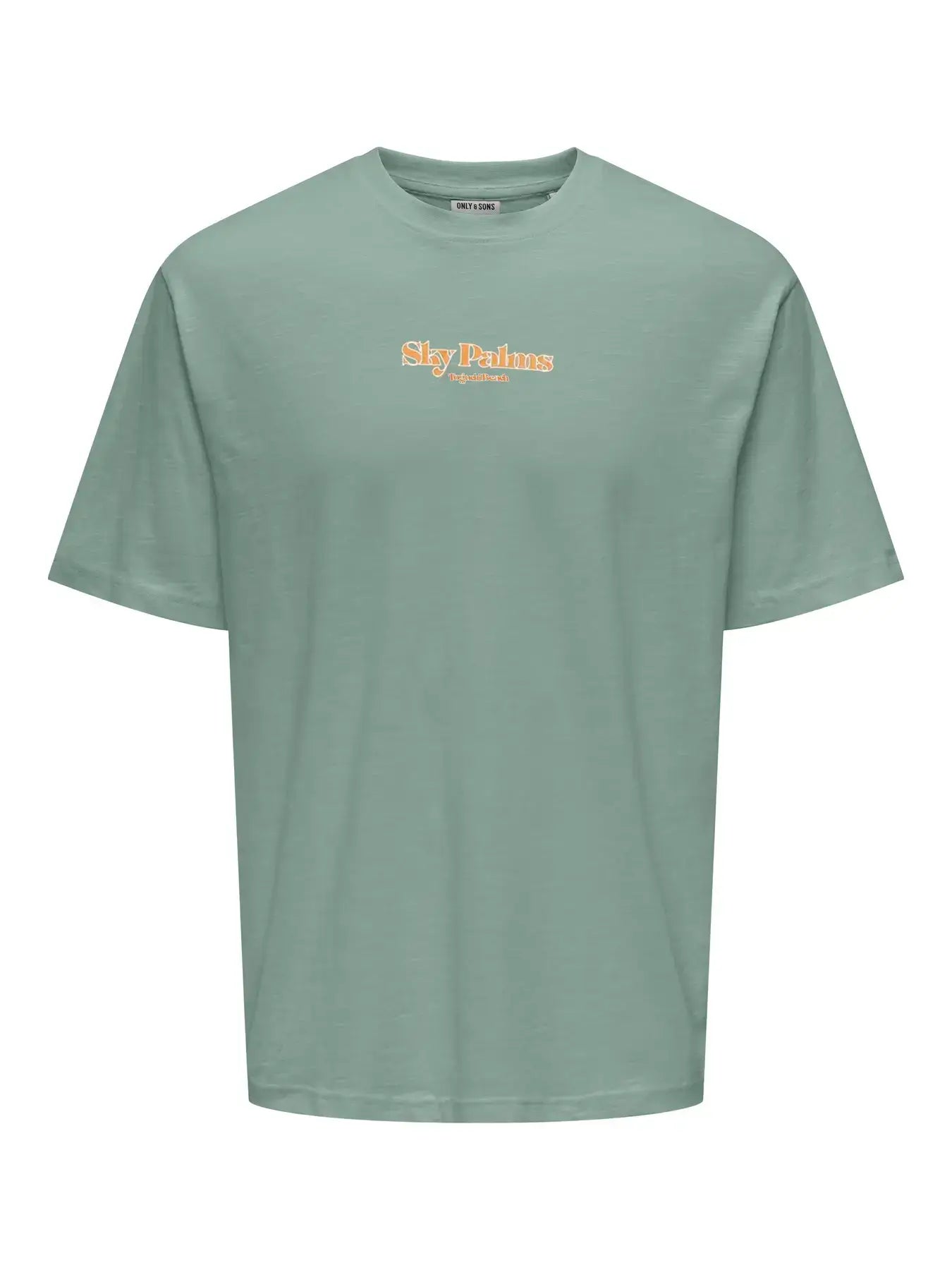 Kids Only & Sons LUIS PALM shirt in green, featuring stylish design for trendy young boys.