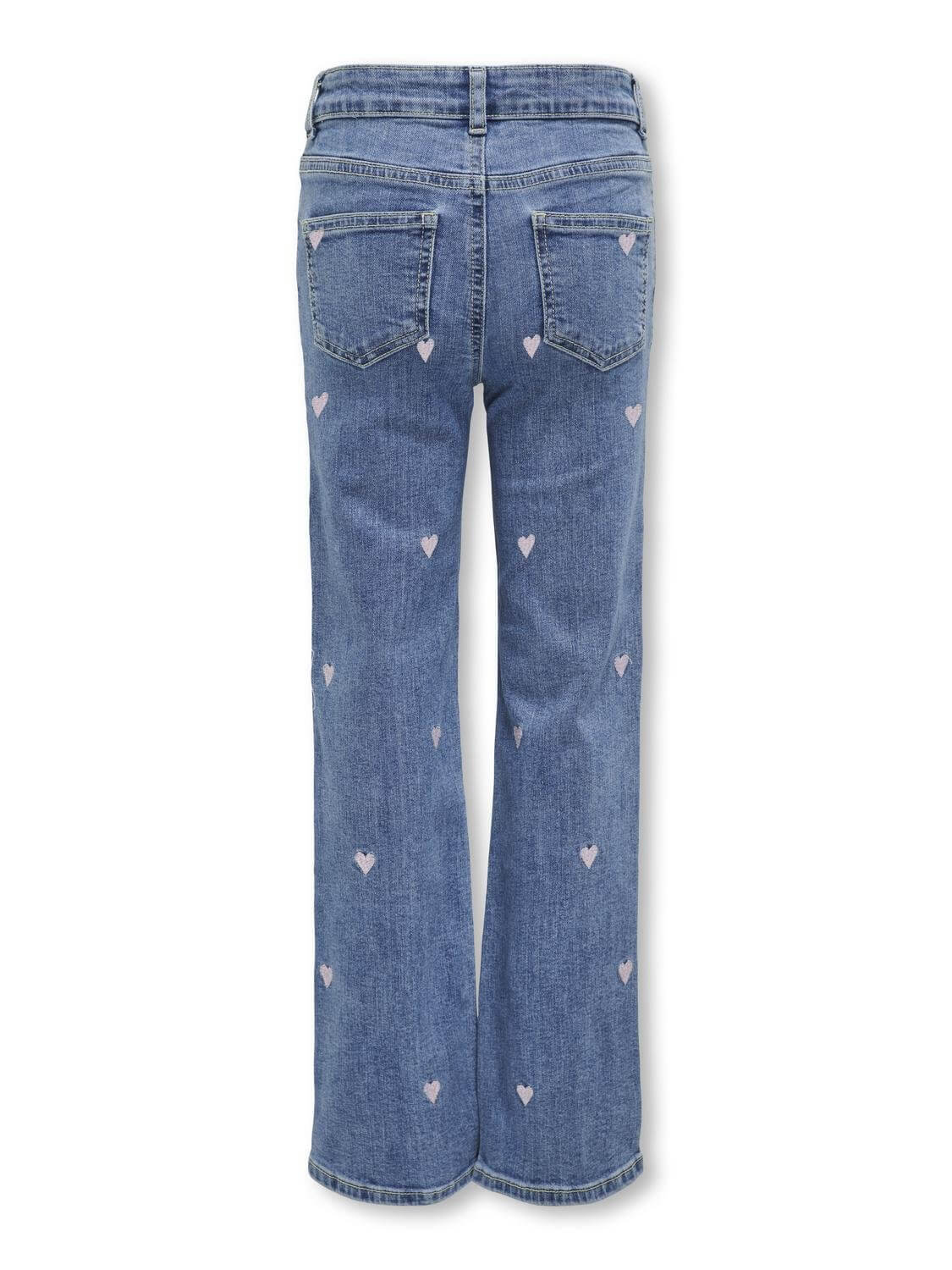 Kids Only Girls Jeans JUICY Wide Leg Heart