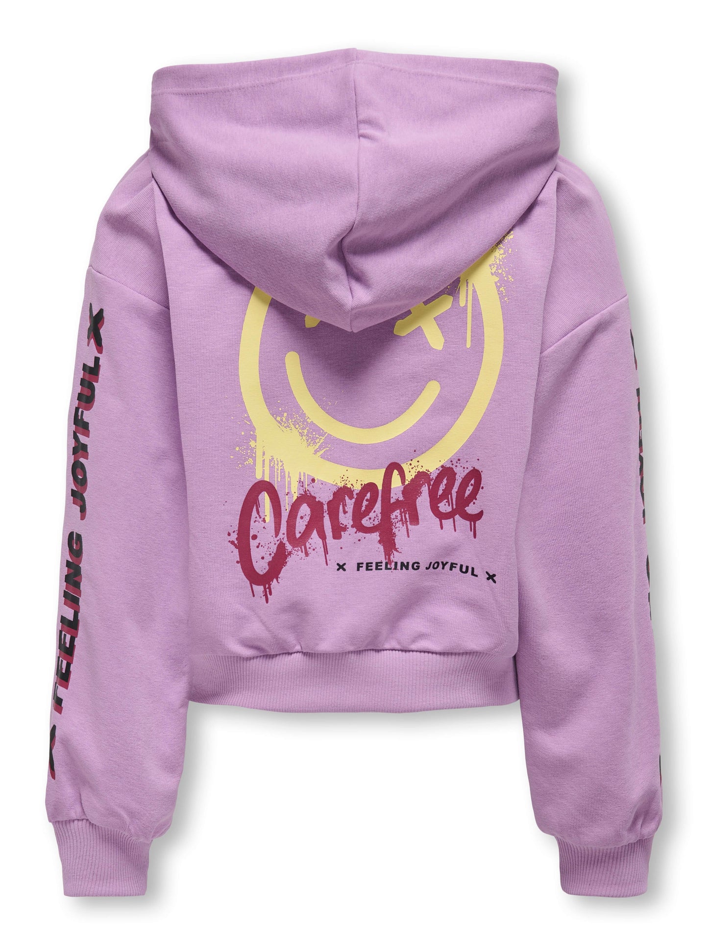 Kids Only Girls Hoodie SMILE, Lila