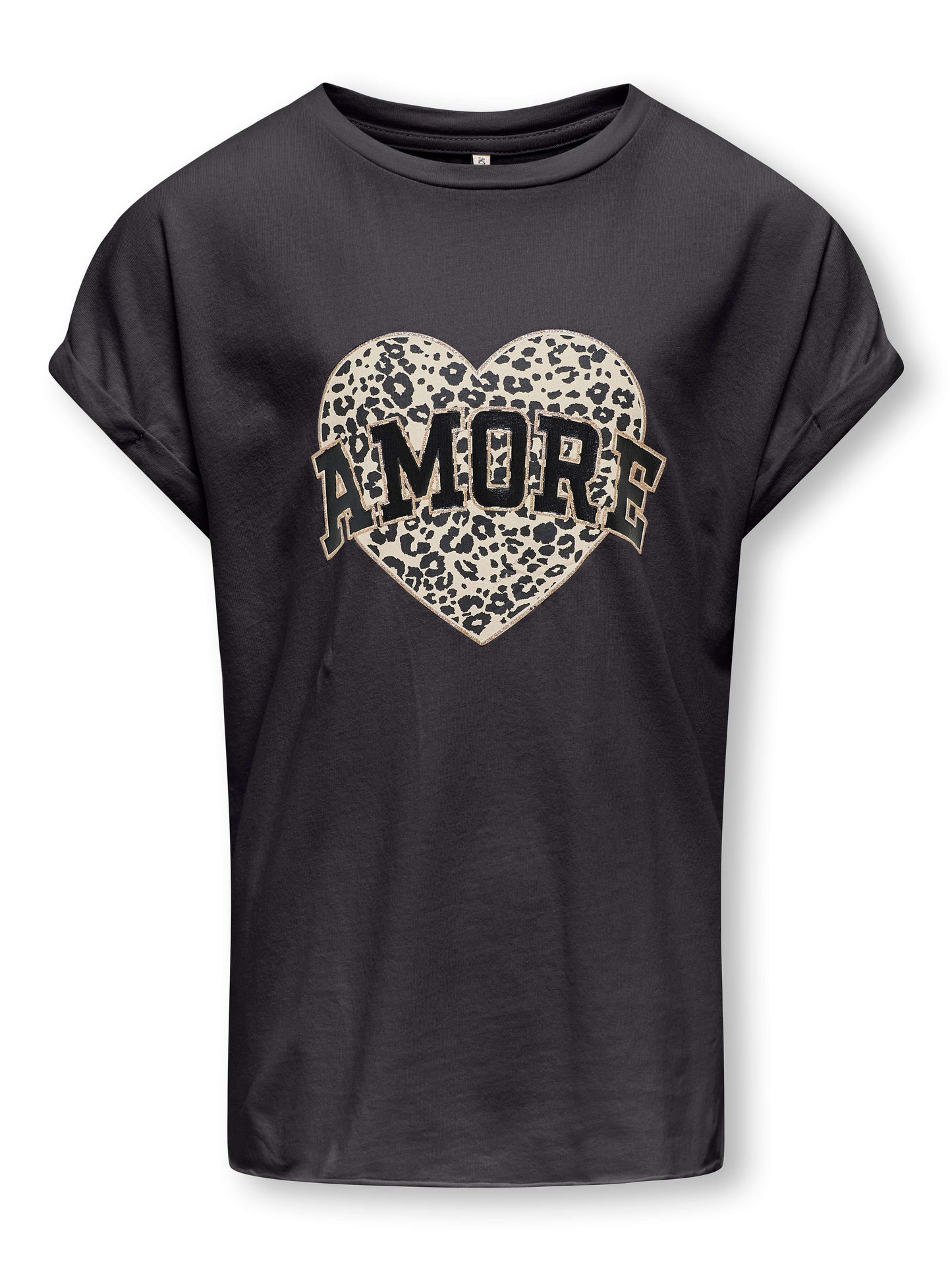 Kids Only Girls Shirt LUCY, Zwart