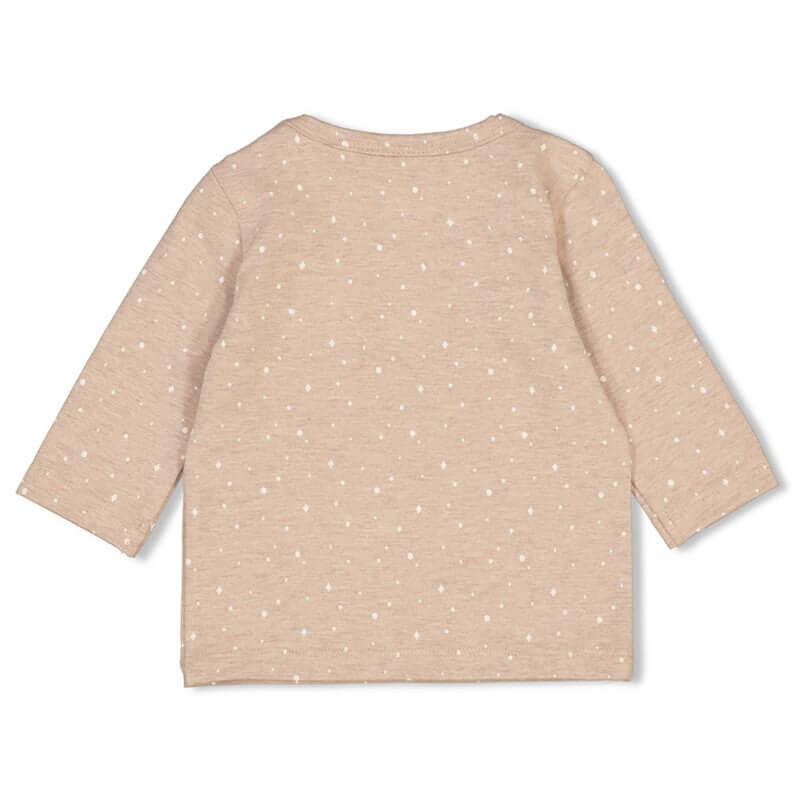 Feetje Longsleeve The Magic is in you, Taupe Melange