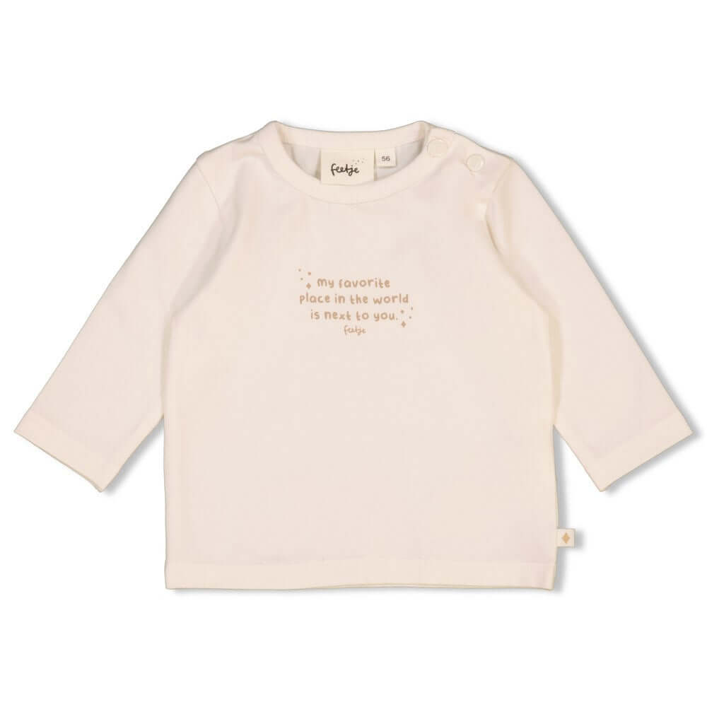 Feetje Longsleeve The Magic is in you, Off white