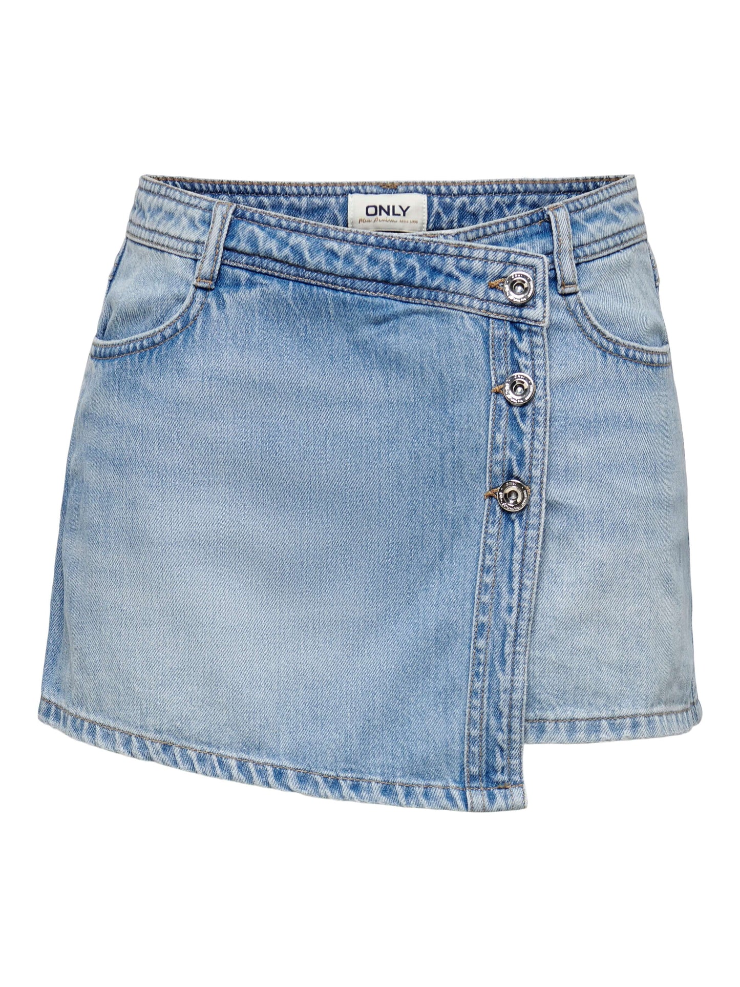 Only Dames Skort LESLY, Light Blue