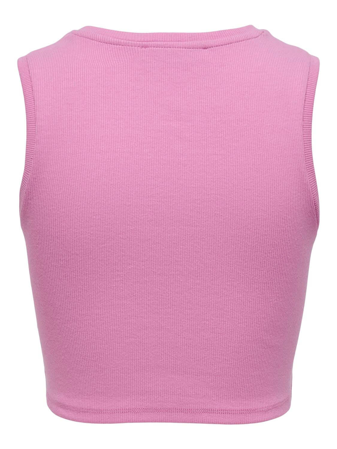 Only Dames Tops-Shirts VILMA Cropped Tank Top,Pink Lady