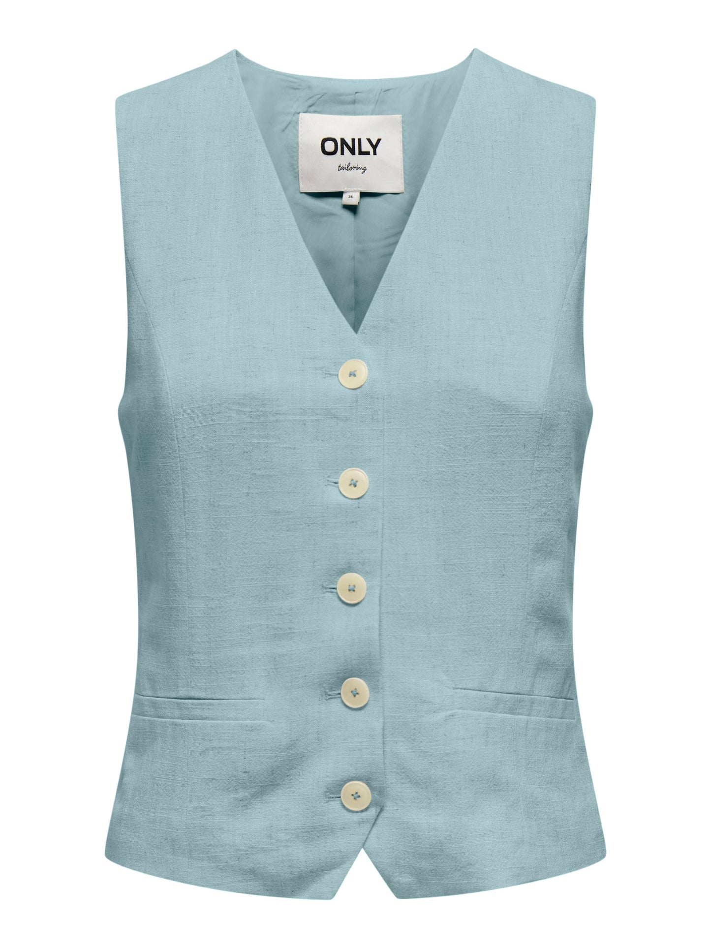 Only Dames Vest IRIS-SIESTA Cloud Blue