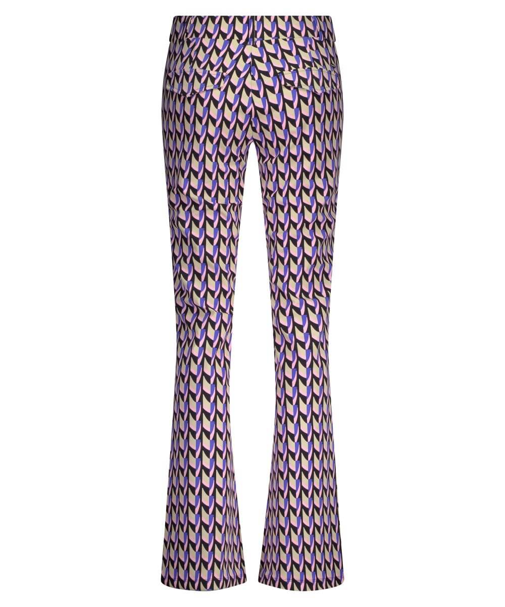 Lady Day Flared POPPY, Twister Print