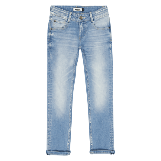 Raizzed Boy's Jeans Boston. mid blue en light blue Stone