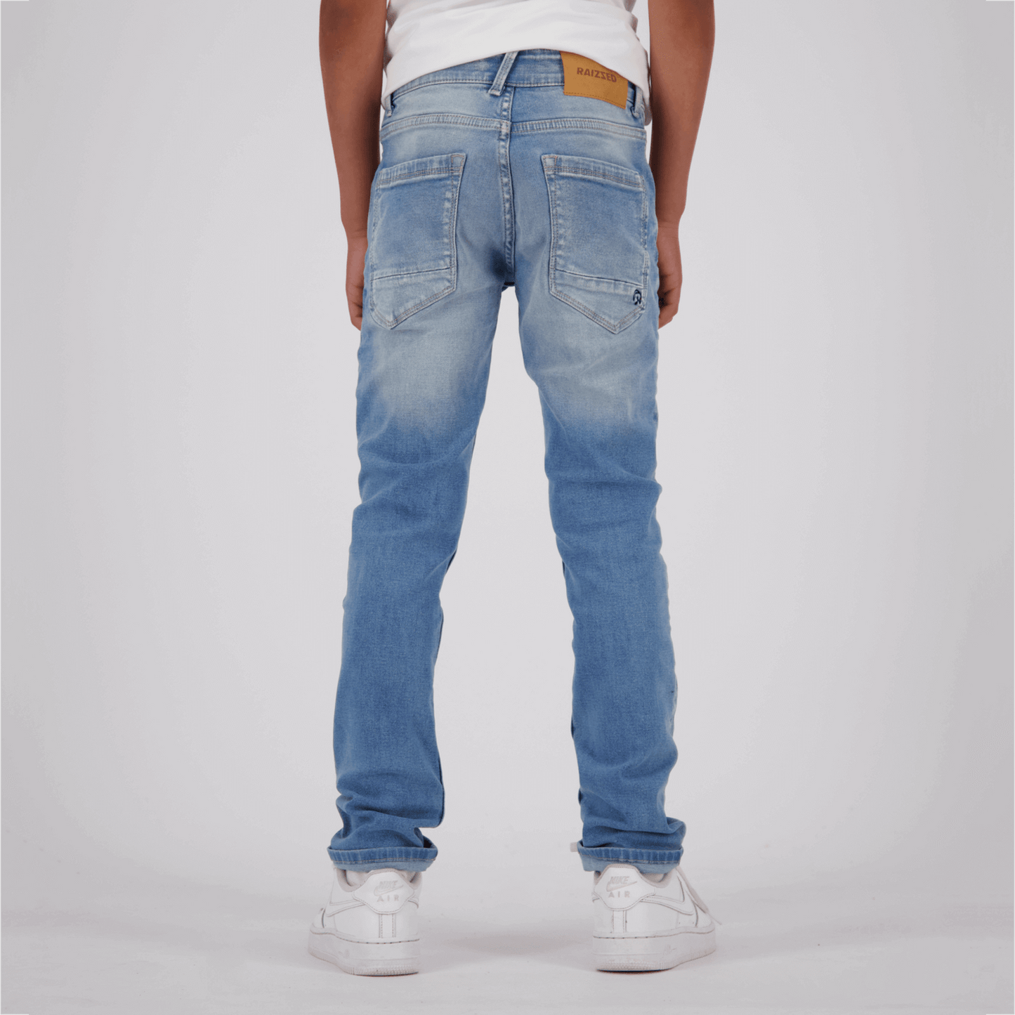 Raizzed Boy's Jeans Boston. mid blue en light blue Stone