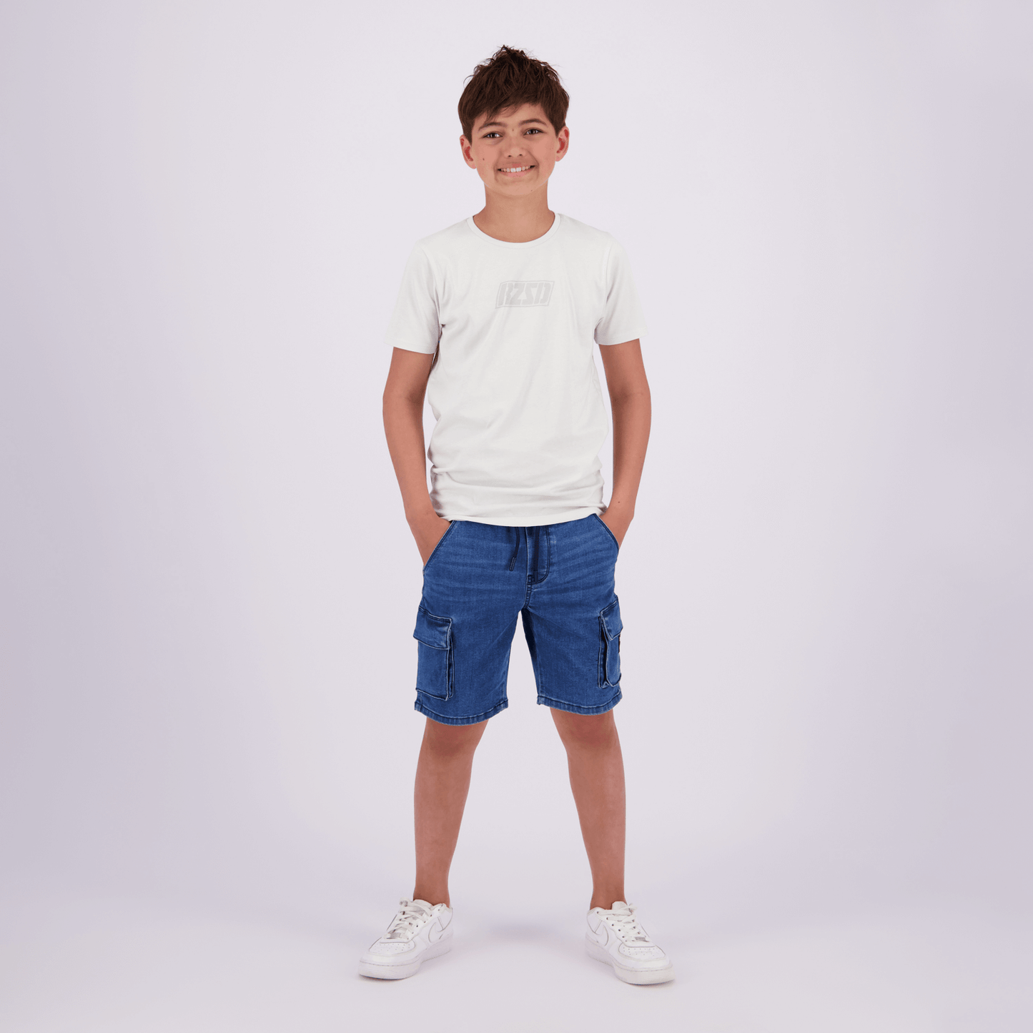 Raizzed Jungen T-Shirt HARELL Dusty Blue