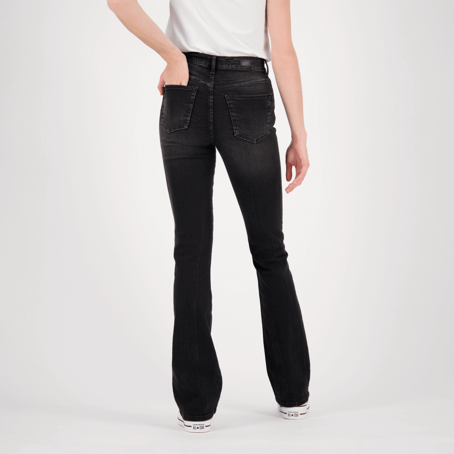 Raizzed Flared Jeans Faye Black Stone