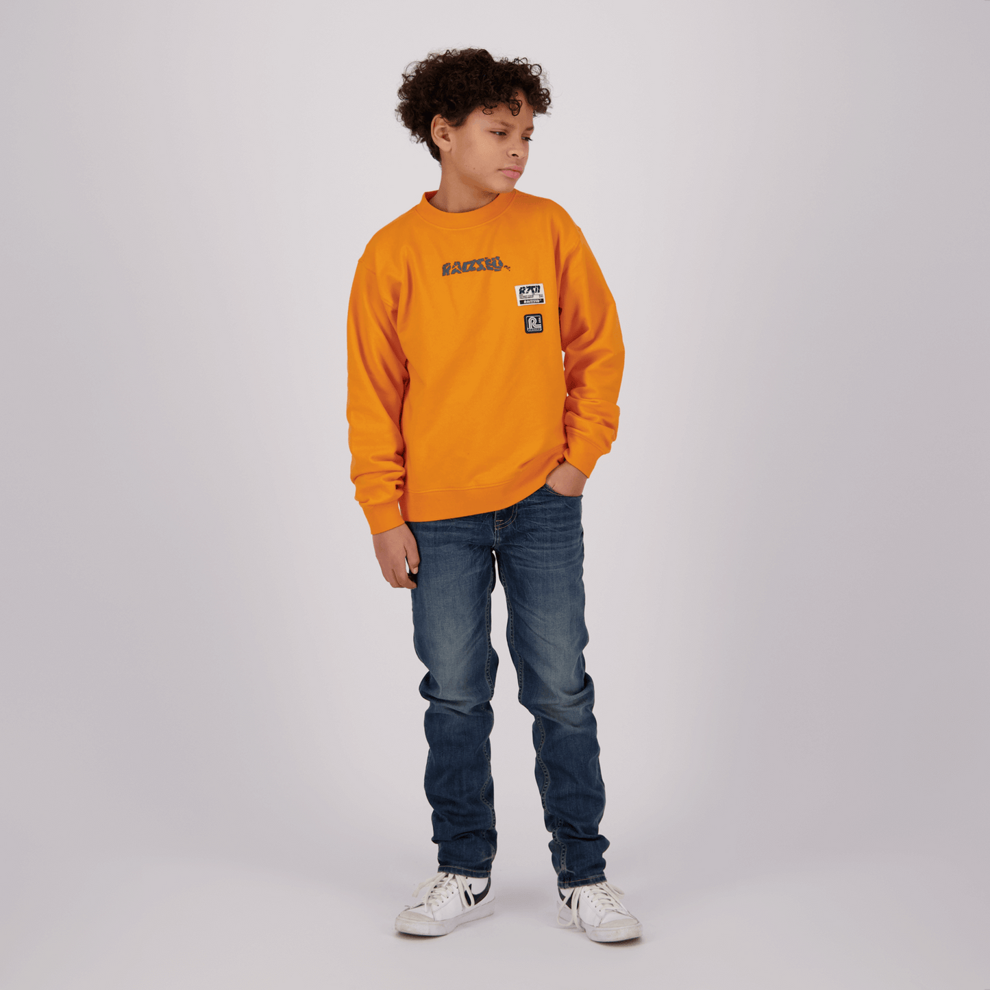 Raizzed Boys OXNARD Sweater FLame Orange